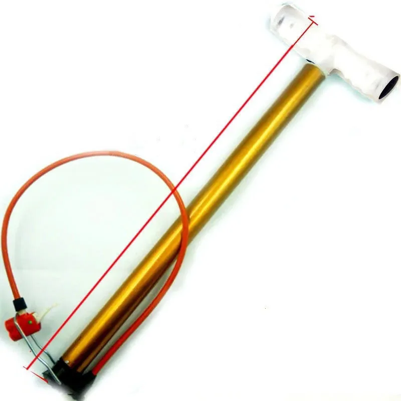 High pressure bicycle pump, motorcycle basketball football electric car family portable air cylinder bike handle pump