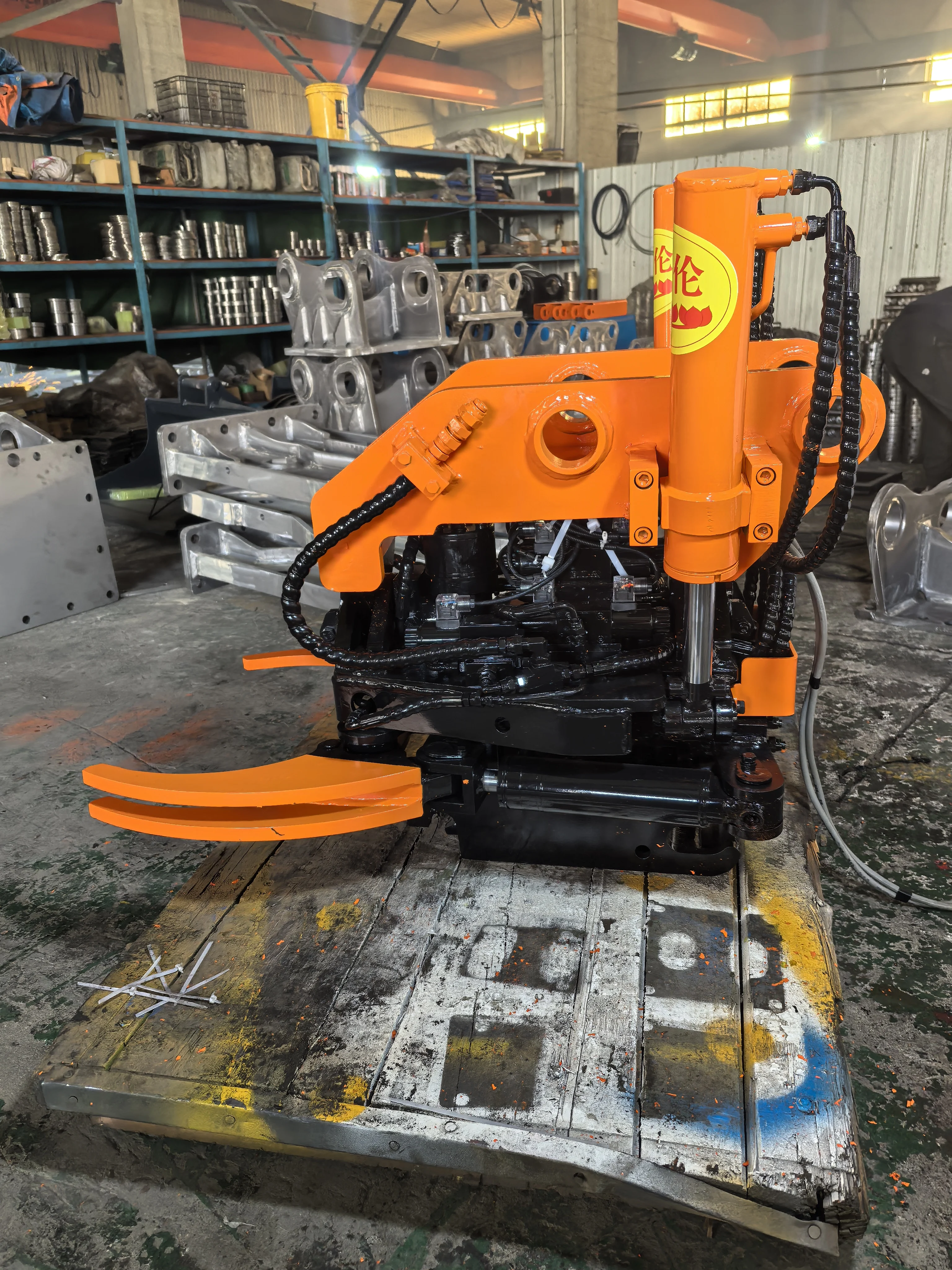 Shan dong china Heavy Duty Tilt Rotator for Excavator with Strong Stability