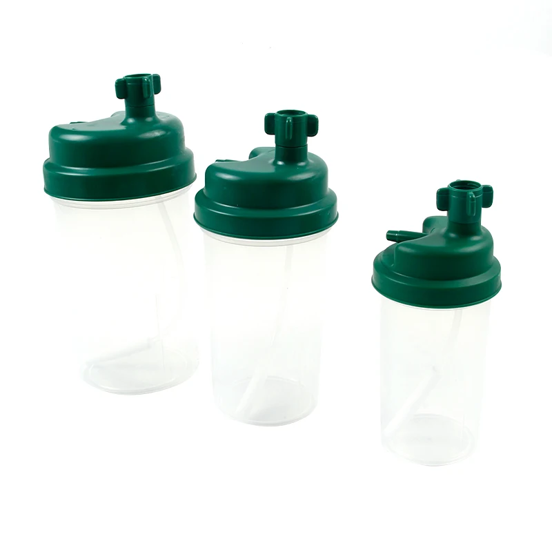 MEDEASE 180/250/360/500Ml Oxygen Bubble Humidifier Oxygen Humidifier Bottle Humidifier Bottle For Everflo Oxygen Concentrator