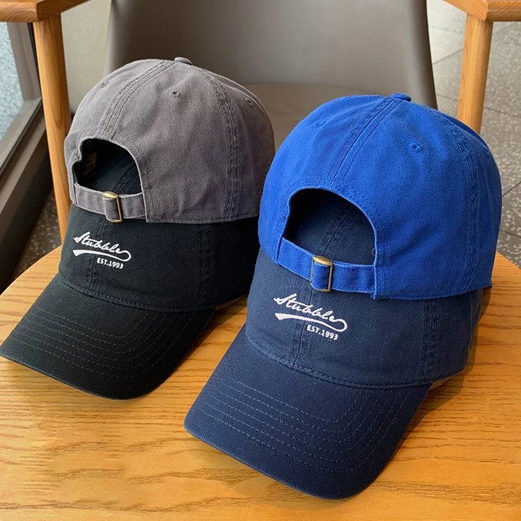 Wholesale Custom 6 Panel Men Hats Women Baseball Cap 3D Embroidery Logo Custom Caps Unisex Baseball Hat