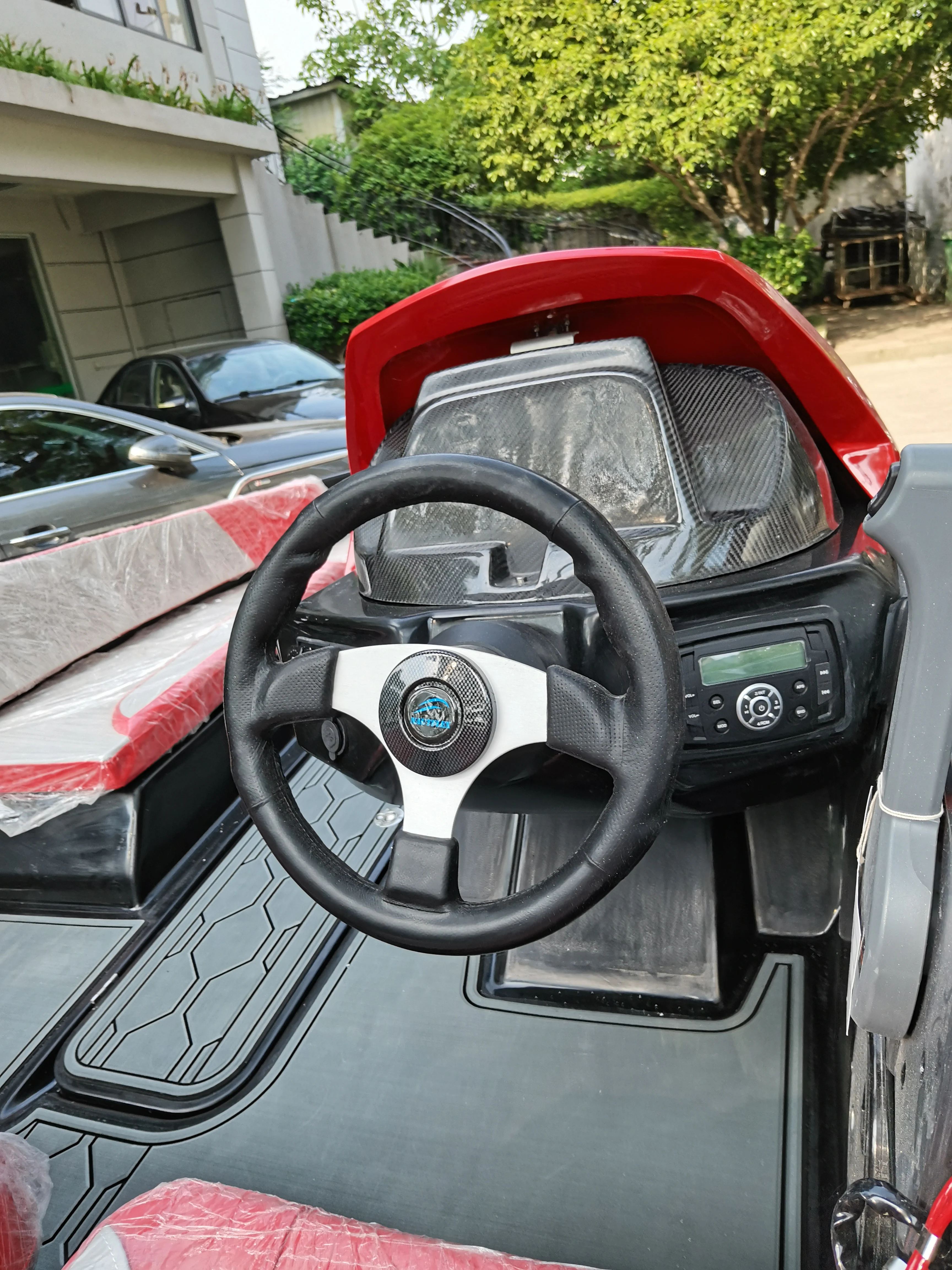 Flit factory direct sale small 16ft speed boat mini fiberglass sport boats