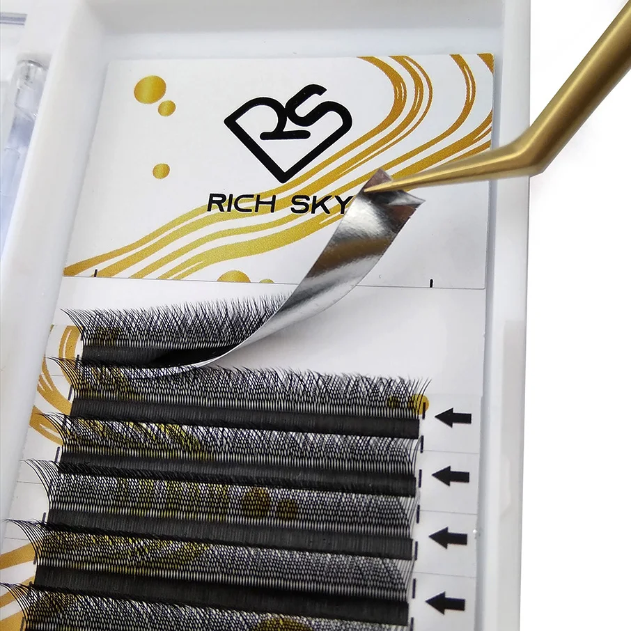 High Quality Customized Lashes Box Professional Bulk YY Eyelash Extensions
