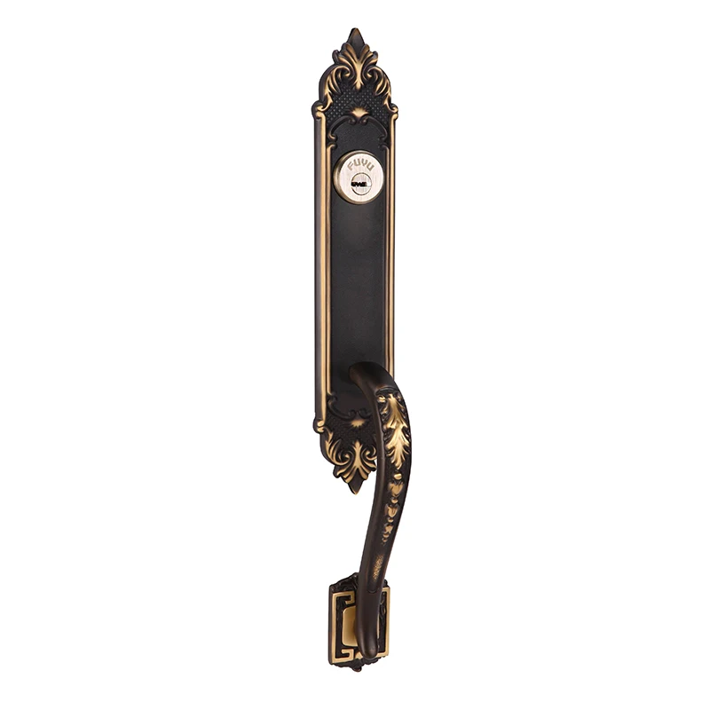 Factory Supply Customized Brass Material Anti-theft Mechanical Key Security Door Lock