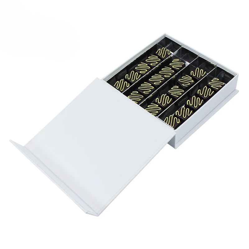 Retail Custom Logo Print White Folding Paper Box Magnetic Empty Chocolate Gift Paper Box