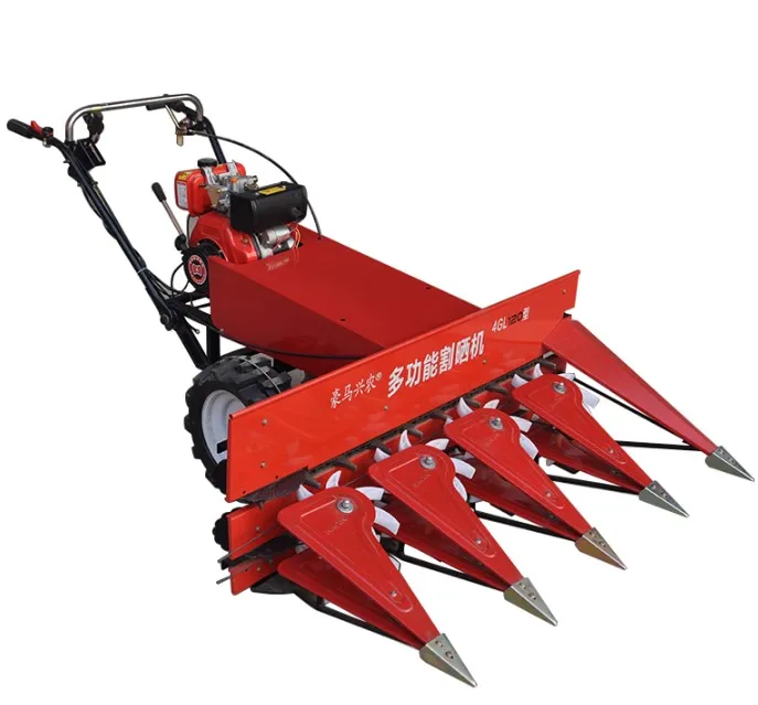 Multifunction Combine Harvester / Tractor Reaper / Small Rice Wheat Harvester