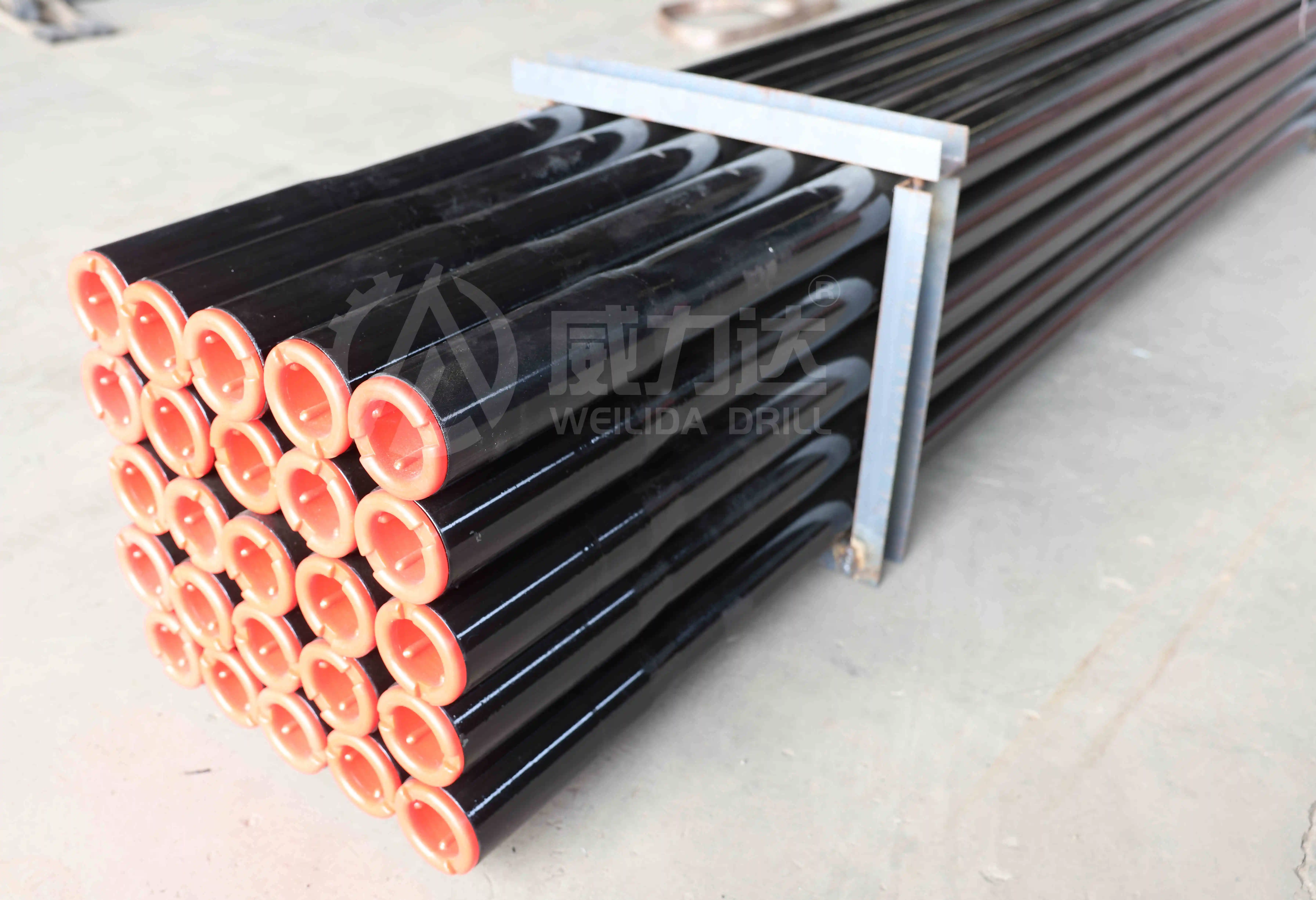 2 3/8  2 7/8  3 1/2Inch Water Well Drilling Rod API Thread NC40 Oilfield and Gas Well Drill Pipe For Efficient Drilling