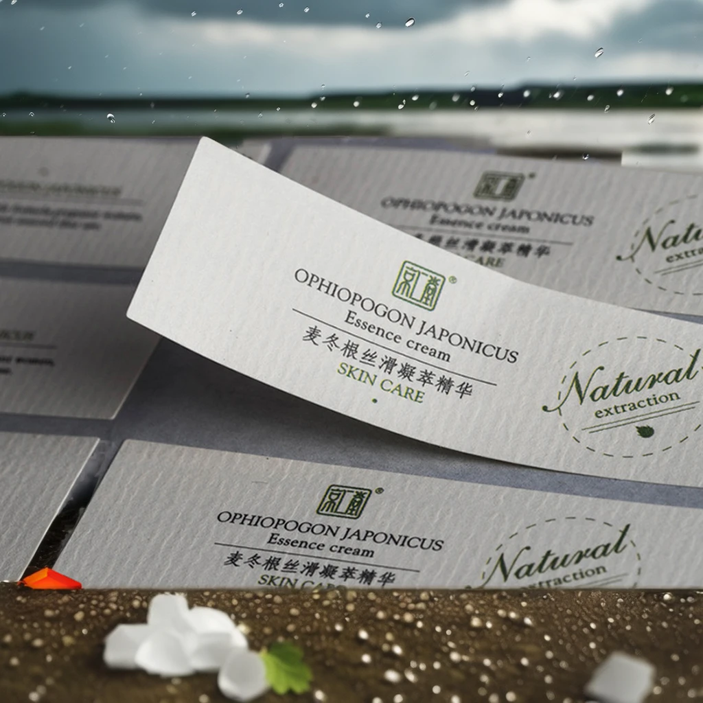 Custom Gold Foil and Embossed Company Logo Printed 3D Vinyl Waterproof Art Paper Stickers for Wine Beer & Soda