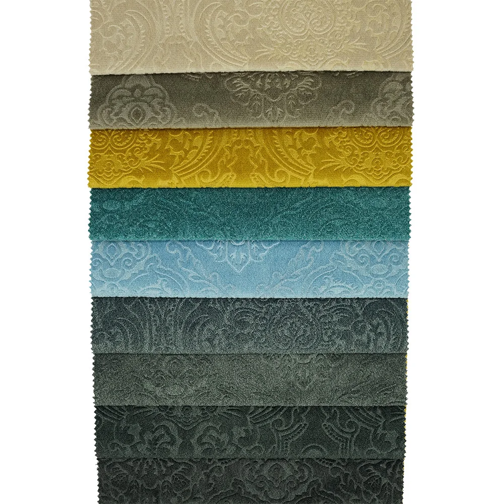 modern real velvet mohair fabric for upholstery and car