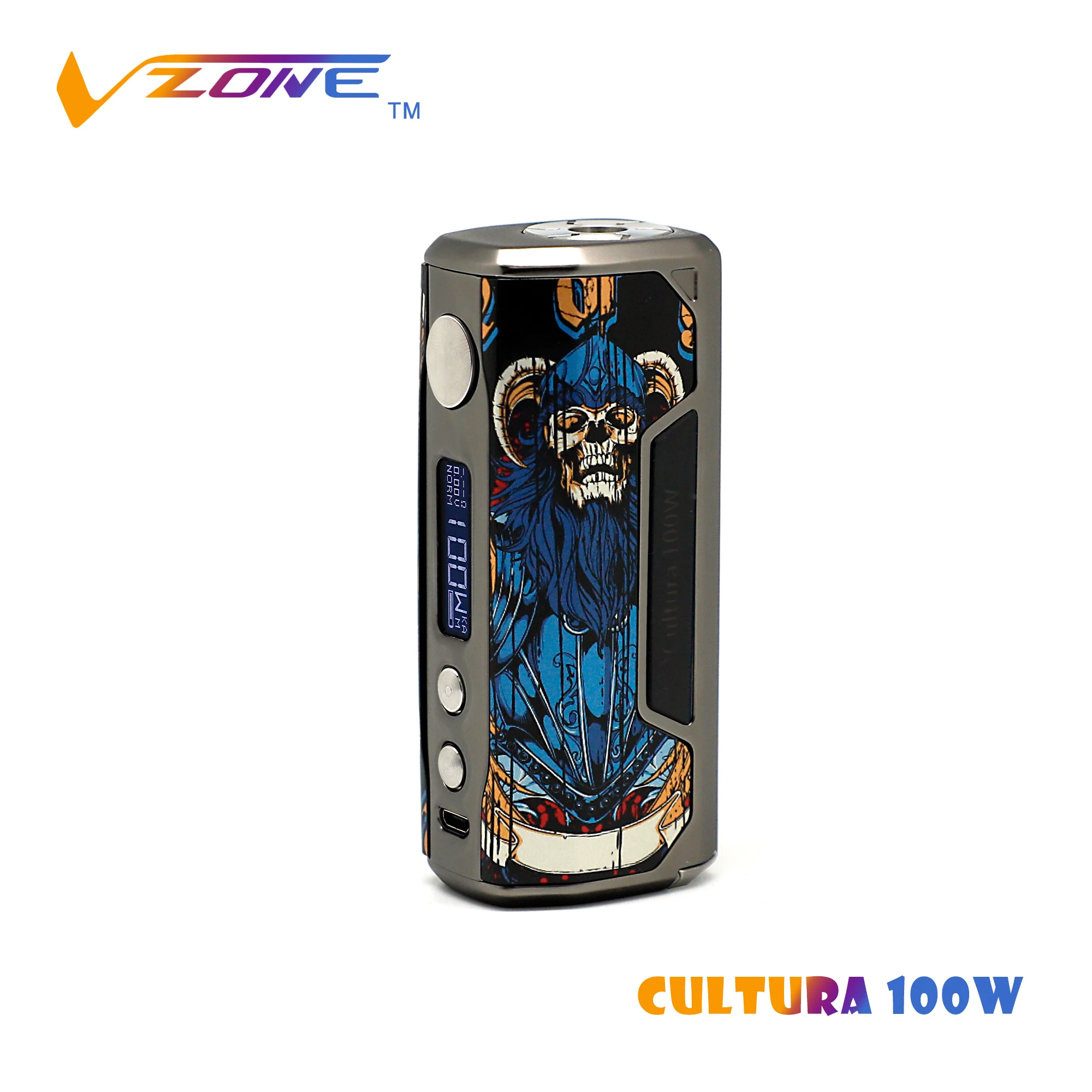 
Most popular single battery new products high-powered box mod Cultura 100w vape mods hardwave 