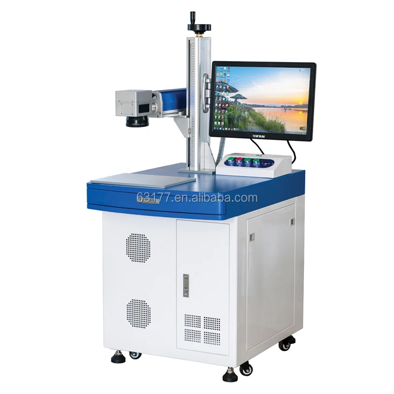 Customized Wireless Control Laser Marking Machine Connect PLC/Server Computer Network Connection Or Rs232 Connection