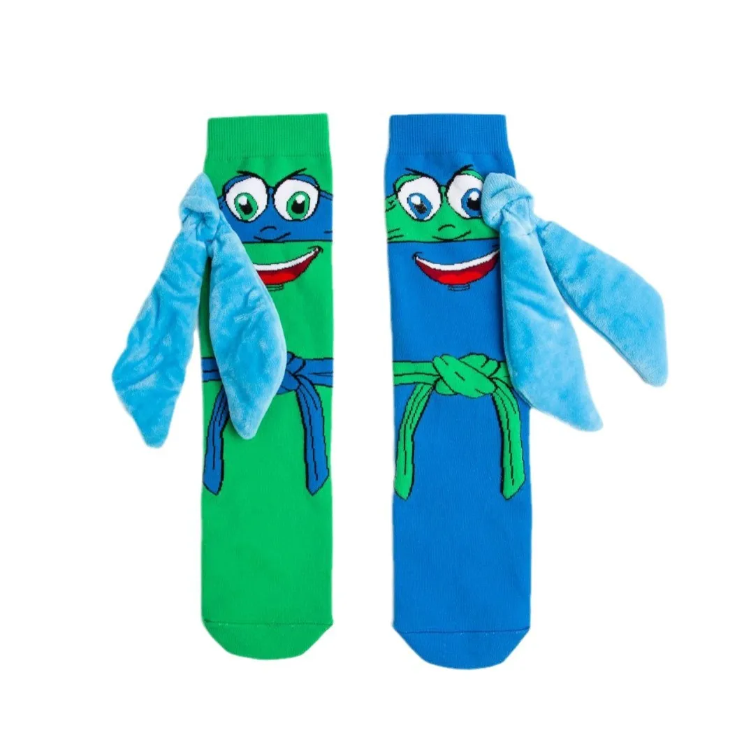 Novelty Funny Anime Cartoon Characters Skateboard Sports Stockings Soft Cotton Fashion Couples Cartoon Tube Socks