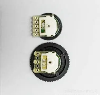 R12S 12mm 16mm Diameter thumbwheel carbon rotary potentiometer with swith b10k