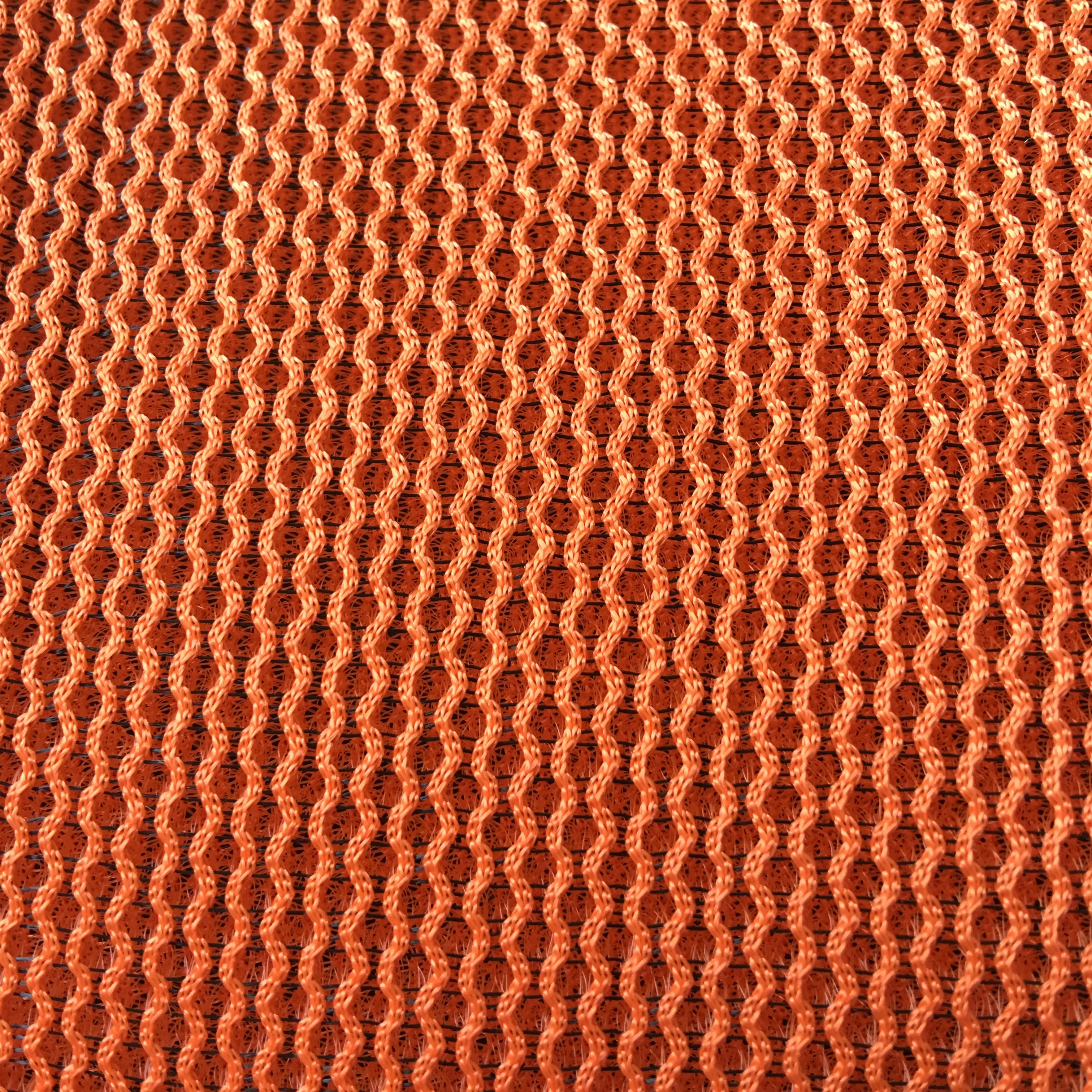 sandwich fabrics 3D spacer 100% polyester air flow layer mesh fabric