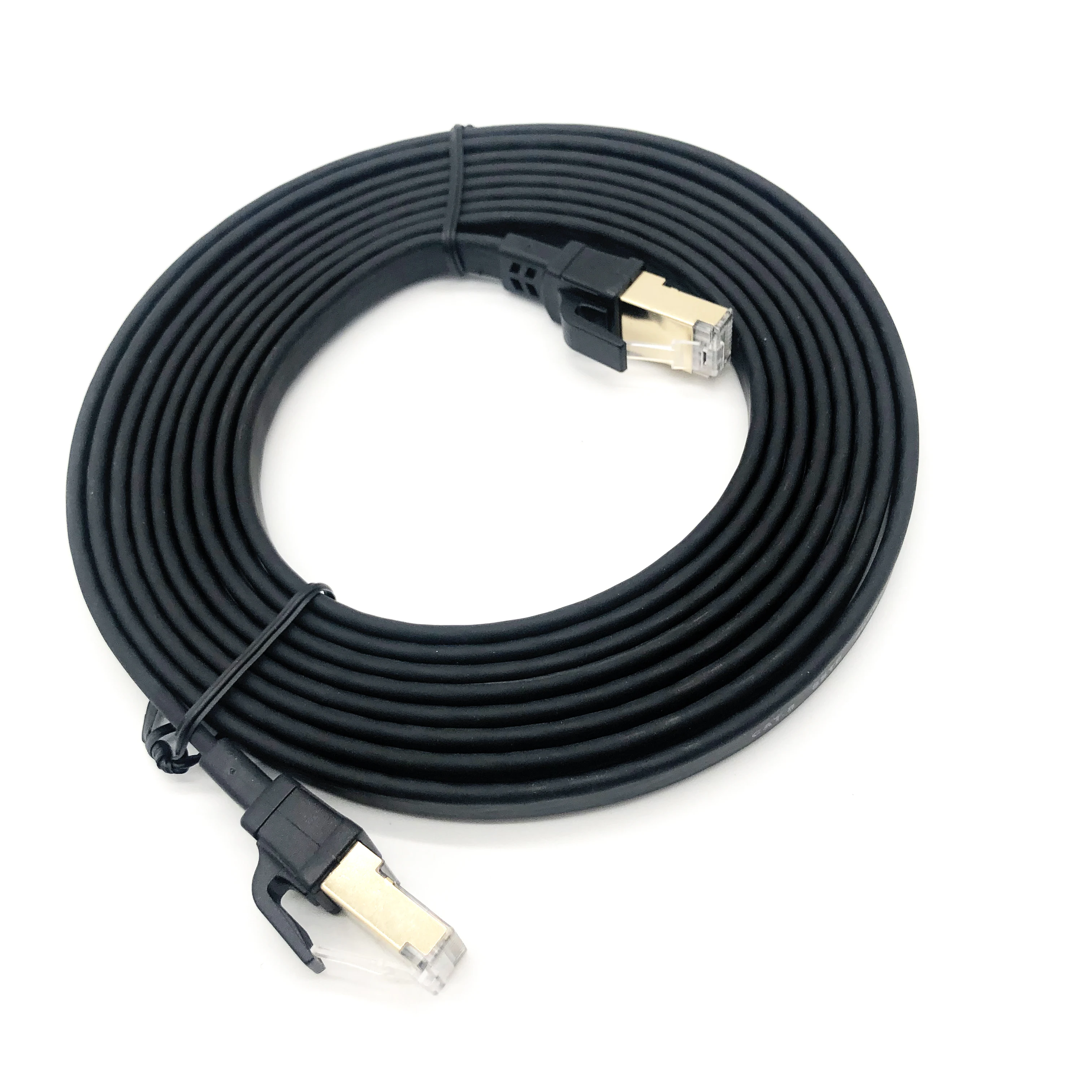 High Speed 30AWG Cat8 Network Internet LAN Cable with Gold Plated RJ45 Connector Patch Cords
