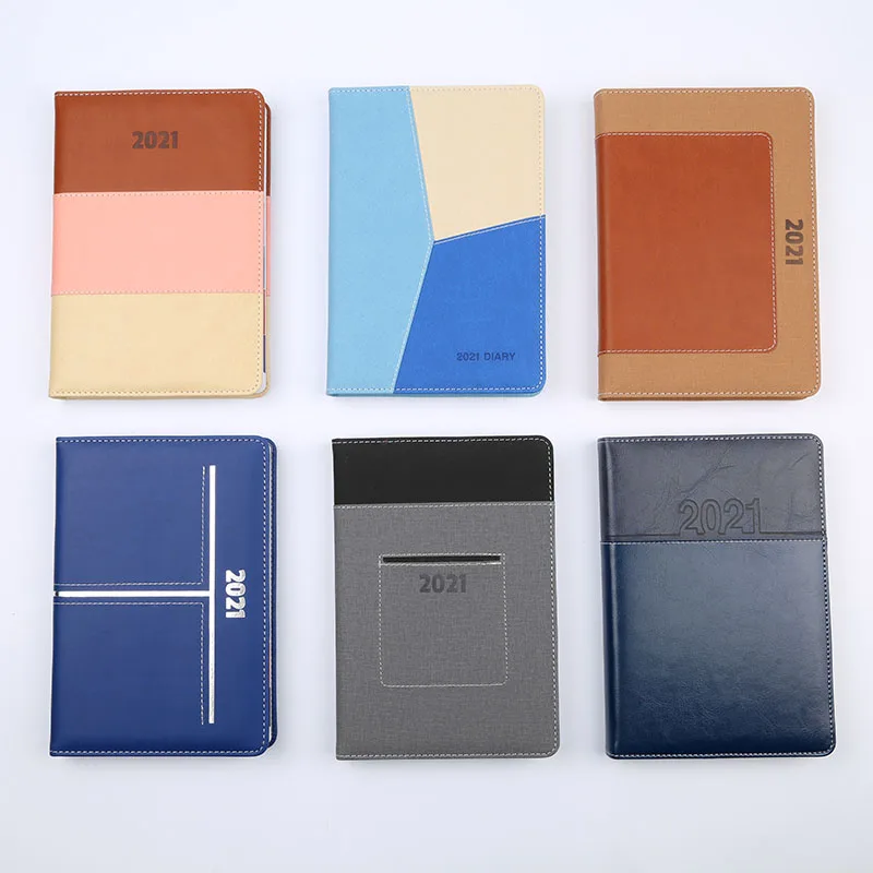 
12 month thick hardcover weekly monthly calendar 2021 2022 planner notebook with index page 