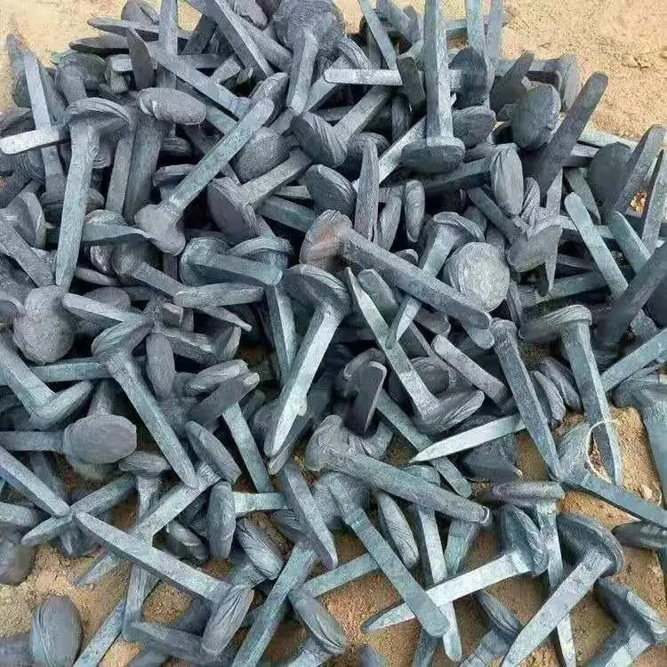 Railway Accessories screw Steel Railroad Track Spike for rail fasten