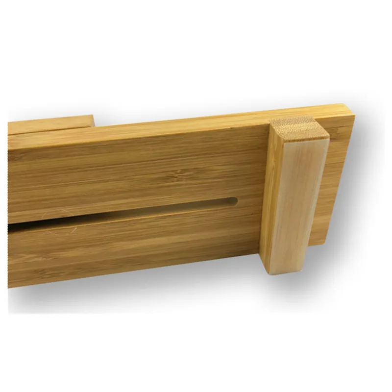 
hand made professional Bamboo Knife Sharpening Stone Sink Bridge Holder kitchen 