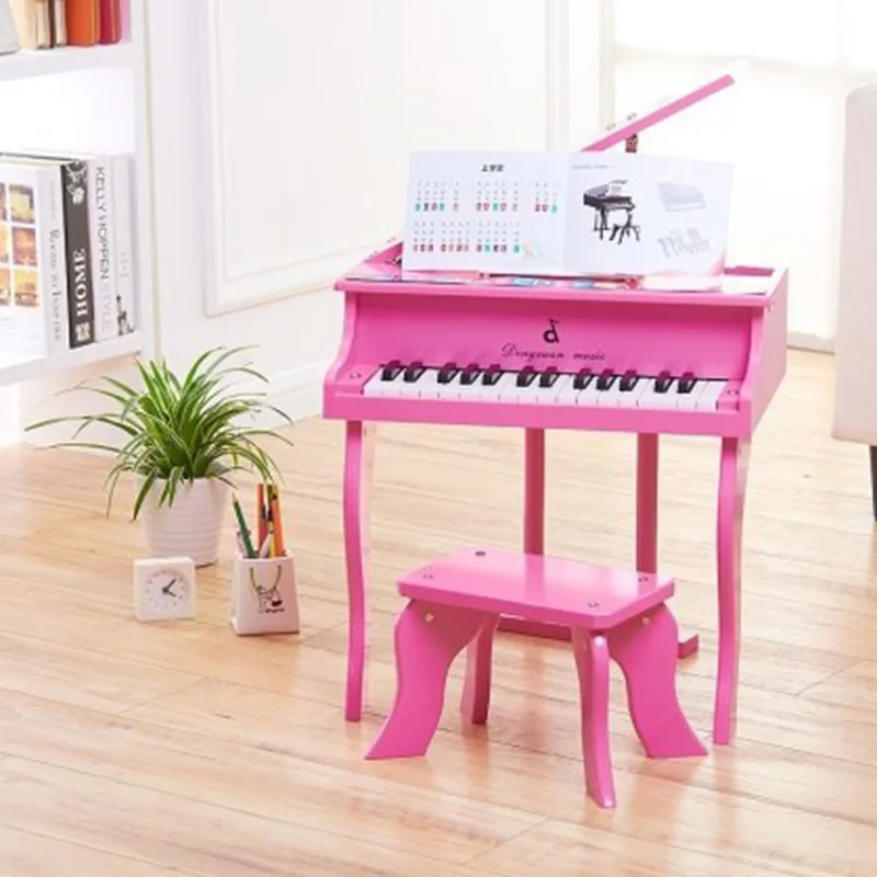 Новое Детское деревянное обучающее пианино 30 клавишное детское раннее образование музыкальный инструмент игрушка пианино