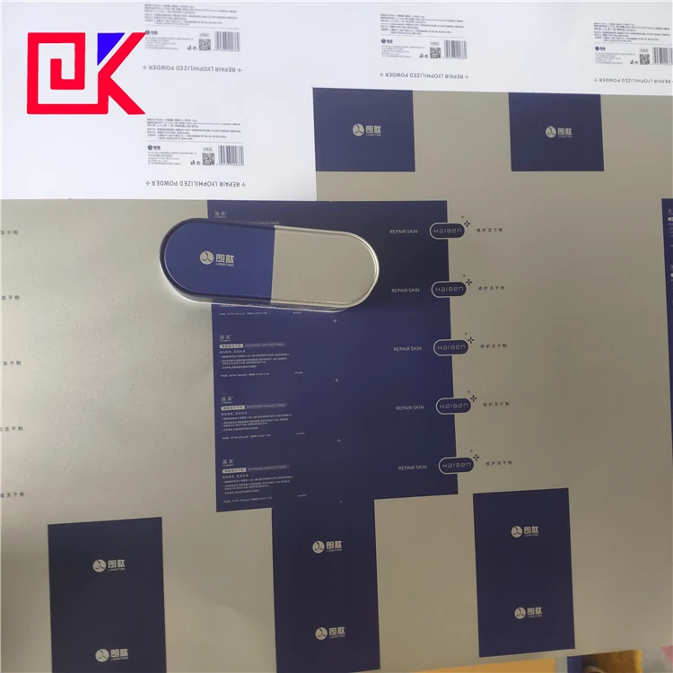 Перерабатываемая жестяная листовая металлическая печать для продуктов по уходу за кожей