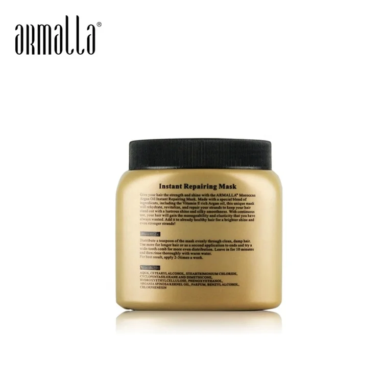 Vegan best 500ml repair hydrating magic korean natural custom argan oil nourishing organic private label treatment hair mask
