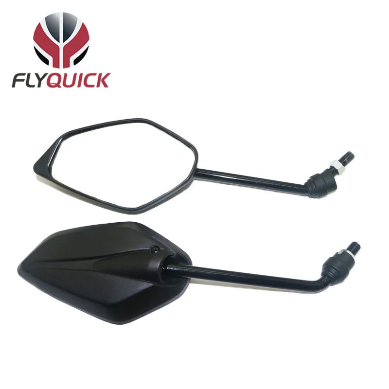 FLYQUICK Motorcycle Rearview Side View Mirror for Yamaha FZ250