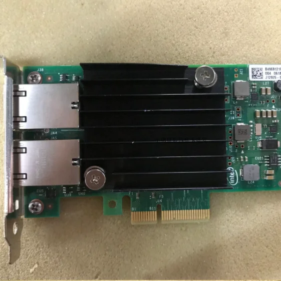 X550-T2 10G сервер Ethernet адаптер PCI-E x4 зарядное устройство с двумя портами RJ45 объединенные сетевые карты