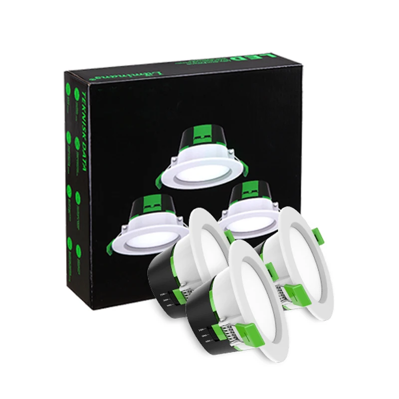 2022 Saa reseced adjustable pbt plastic spot dali control small size australian led down light 18watt frame 70 mm 75mm housing