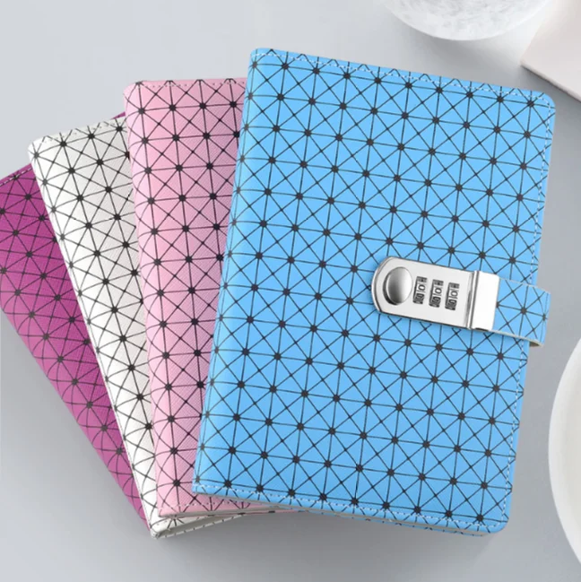2020 Custom Design Electronic Combination Lock diary for yourth