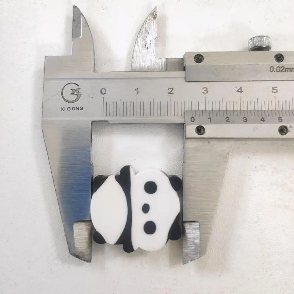 Creative and cute  2D  panda shaped  TPR environmental eraser customization