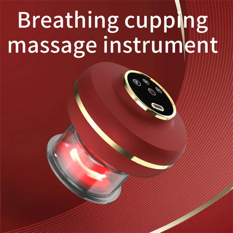 Dual Smart Suction Cups Intelligent Breathing Cupping Massage Vacuum Therapy Electronic Cupping for body care