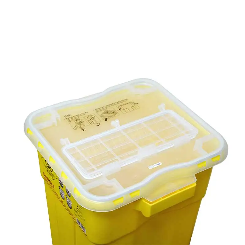Large Volume 40 Liter sharp containers box Hospital Use 40L Sharp Containers