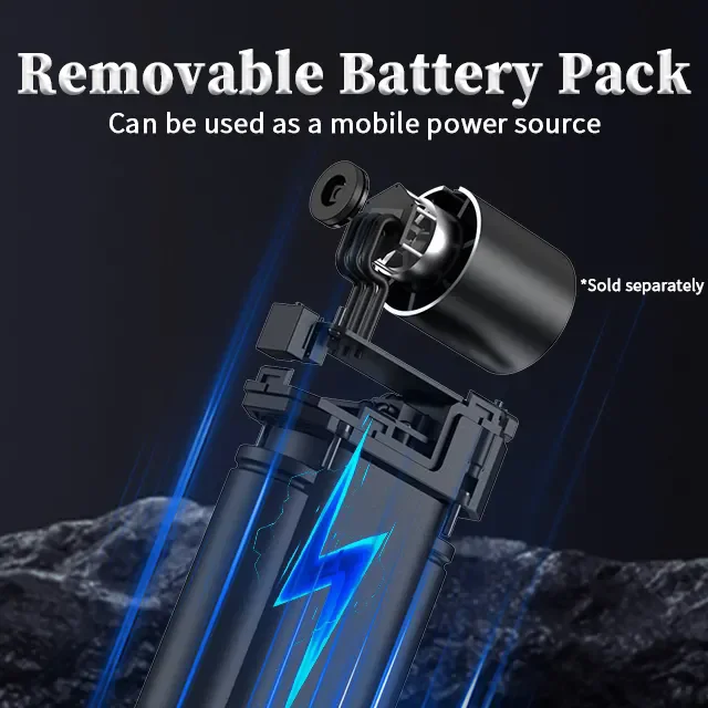 Mini turbo jet fan Violent Fan portable 130100RPM 2500mah*3 Compressed Air Duster blower Leaf blower