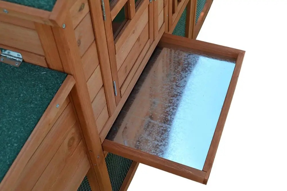 Wooden Cheap Pet Cages Wooden House Easy Clean Large Egg Laying Chicken Coop