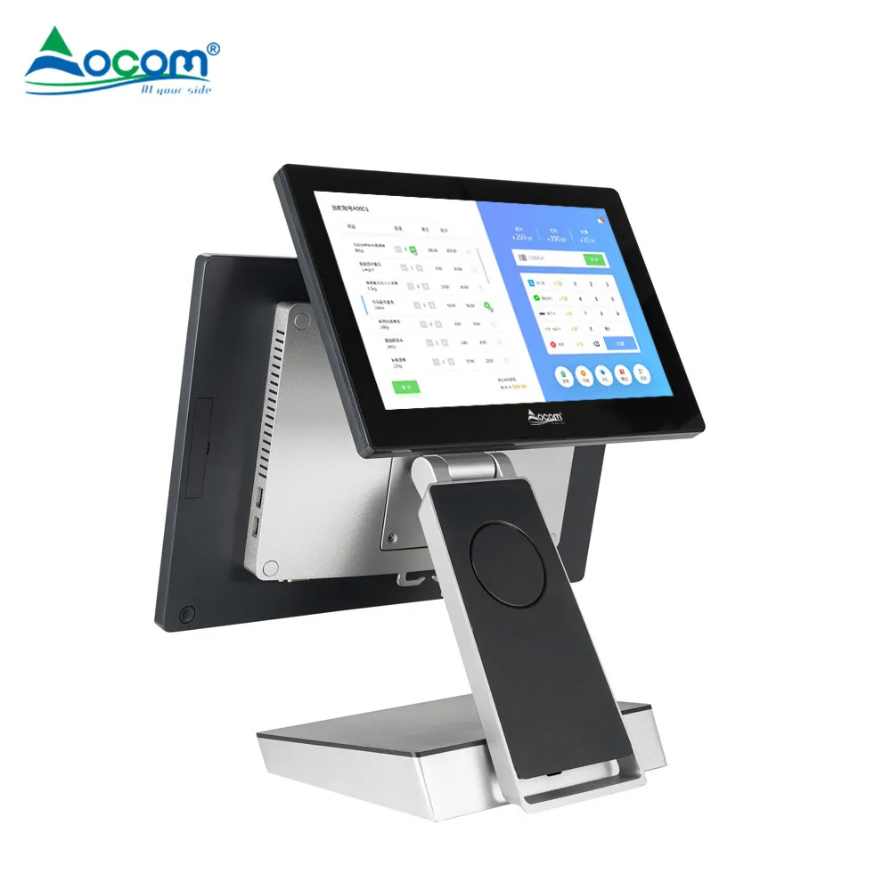 POS-1561 Factory Price touch pos 15 Inch pos terminal cash register all in one pos systems