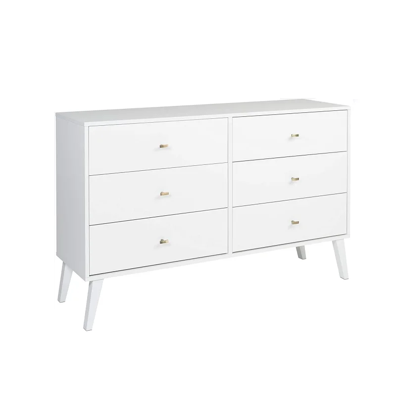 6 drawer chest of drawers hot sale cheap simple wooden chest of drawer