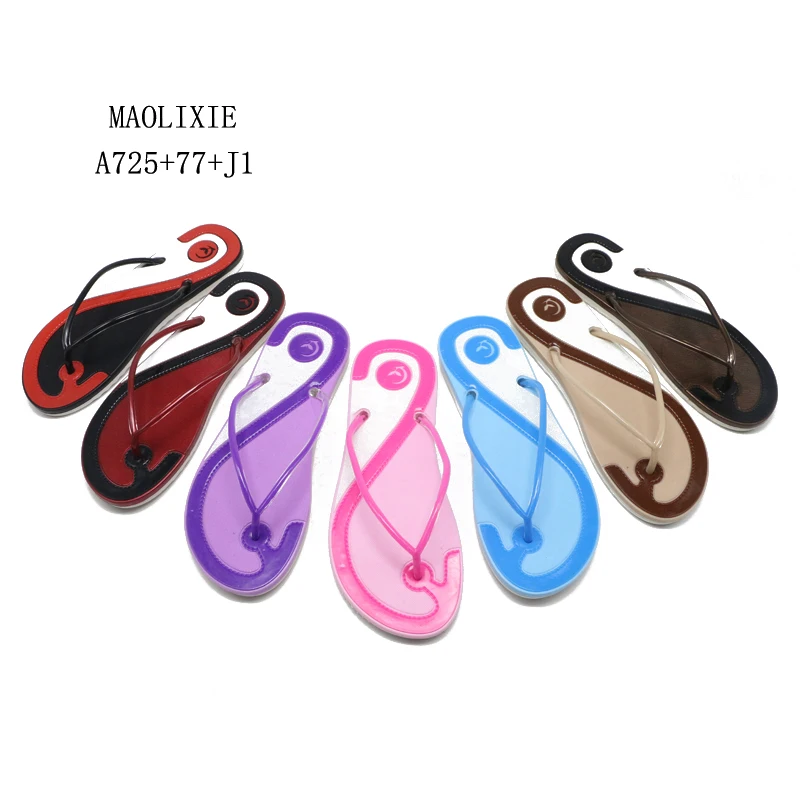 China manufacturer wholesale price plastic beach home ladies slippers woman flip flops