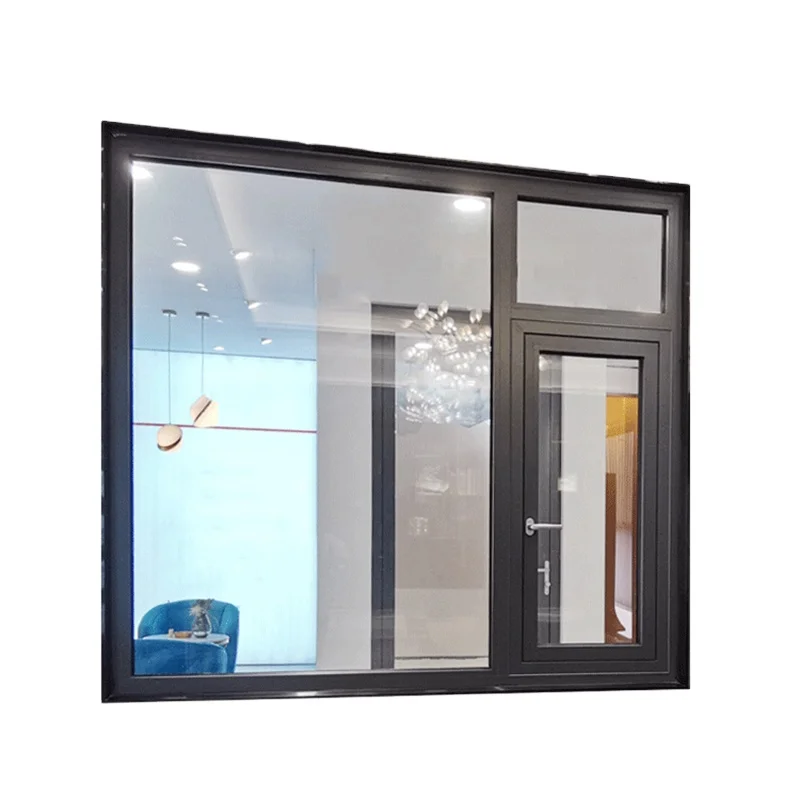 North American Certified Impact Resistant Aluminum Framed Casement Window Prices for Villa
