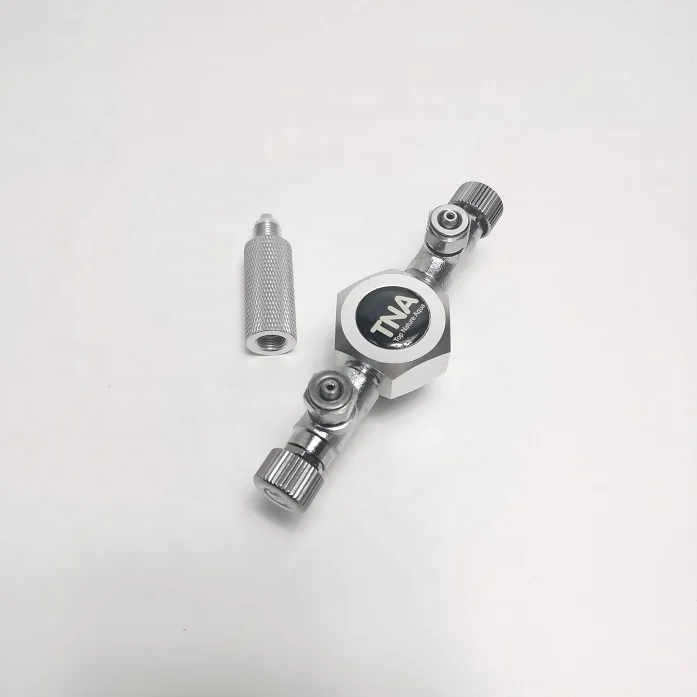 Aquarium Landscape Tank 2 way Fine Tuning CO2 Splitter Valve for CO2 supply system