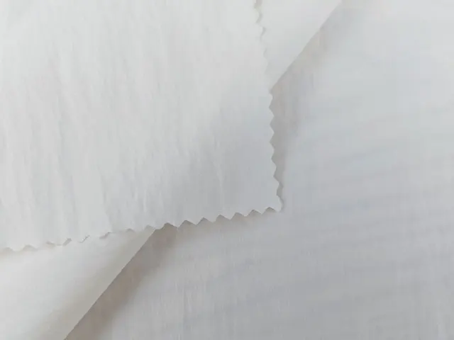 MIZUDA Woven Poplin Fabric Cotton Nylon High Density Paper Touch Dyed Custom Fabric Free Sample