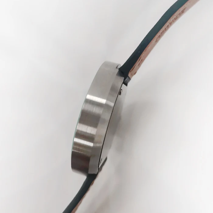 42mm stainless steel leather quartz movement wristwatch factory custom watch mens