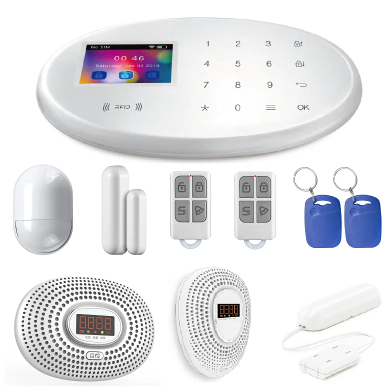 Kerui Smart Home WIFI Intelligent Alarm Kerui Alarm Kerui Security System for Home Burglar
