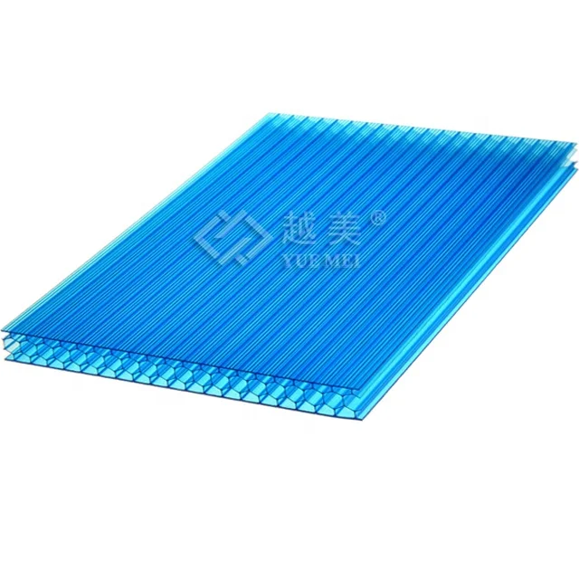 10mm transparent cellular polycarbonate sheets, honeycomb PC -Guangzhou YUEMEI