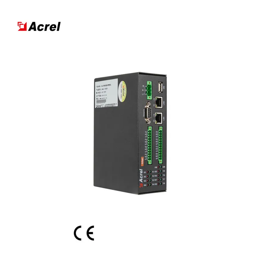Acrel Anet-1E1S1-4G one Ethernet one RS485wireless data transmission gateway meter  embedded Linux platform