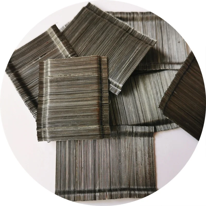 Yusen Manufacturing Steel Fiber In Straight Wave Waved Wavy Corrugated Price For Shotcrete Construction  Hydropower Stationi