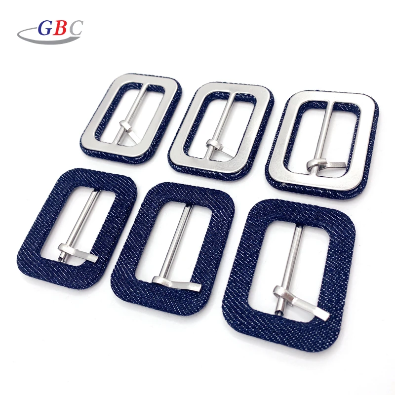 High quality alloy fabric cover buckle for clothes