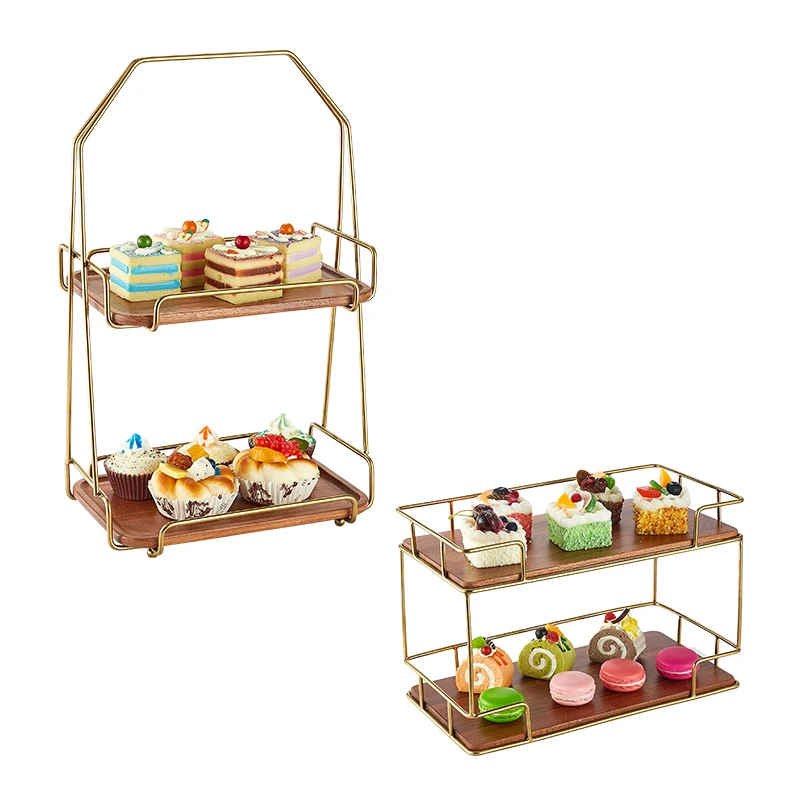 Catering utenlis Hotel restaurant banquet equipment buffet dessert food display stand and cake stand