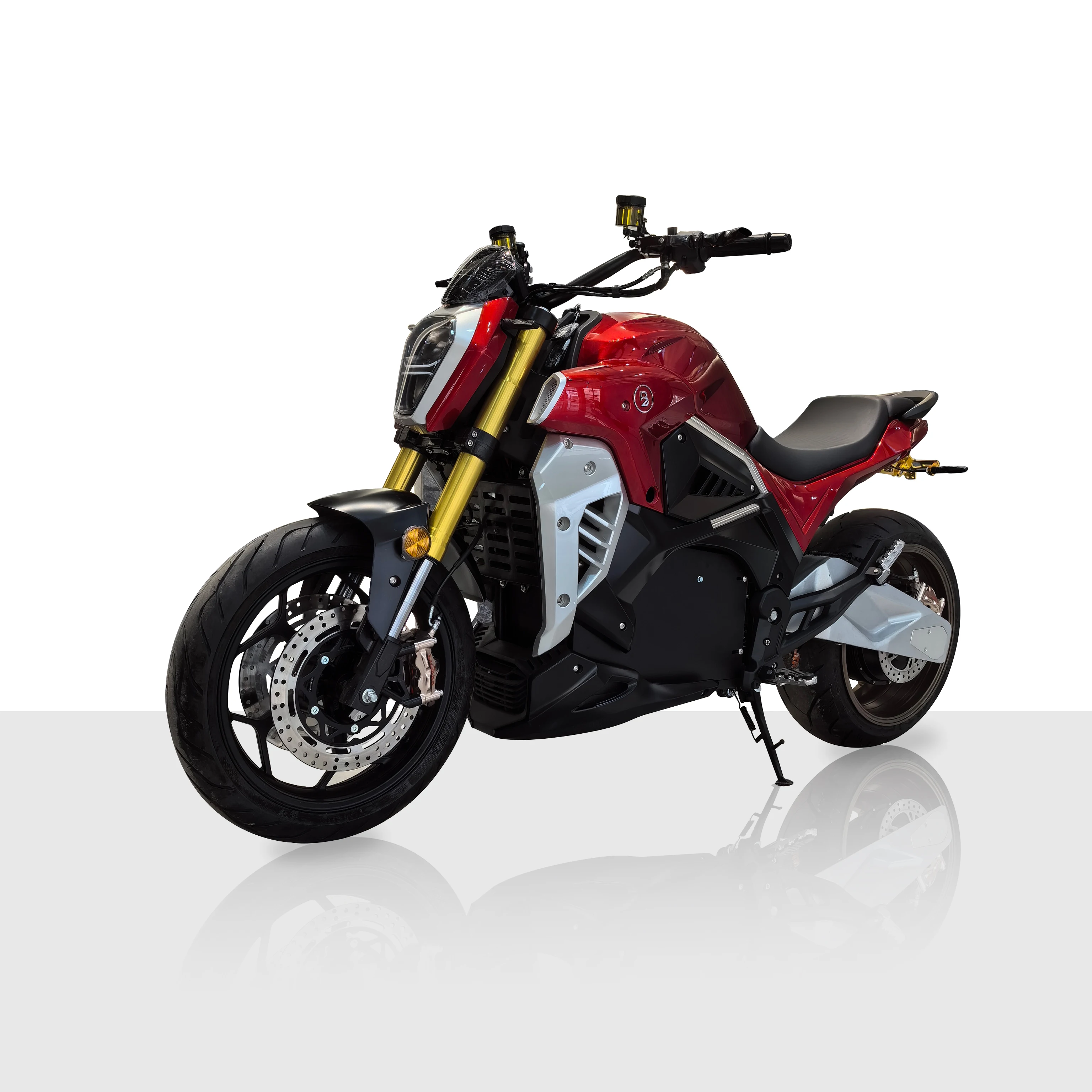 Хороший мотоцикл с RCA и Brembo 8000 Вт 72V80-150Ah Электрический одной рукой