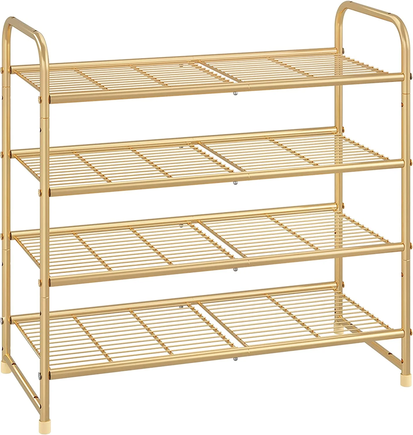 10 Tier Shoe Rack With Covers 27 Pair Large Tower Stackable Shoe Organizer With Dust Proof Non-woven Fabric Covers