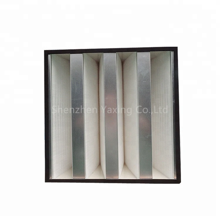 Separator high Capacity Hepa air filter for clean room