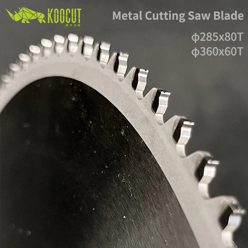 KOOCUT Serra Corte Para металлическое лезвие из карбида вольфрама с наконечником круглое холодное Торцовочной Пилы